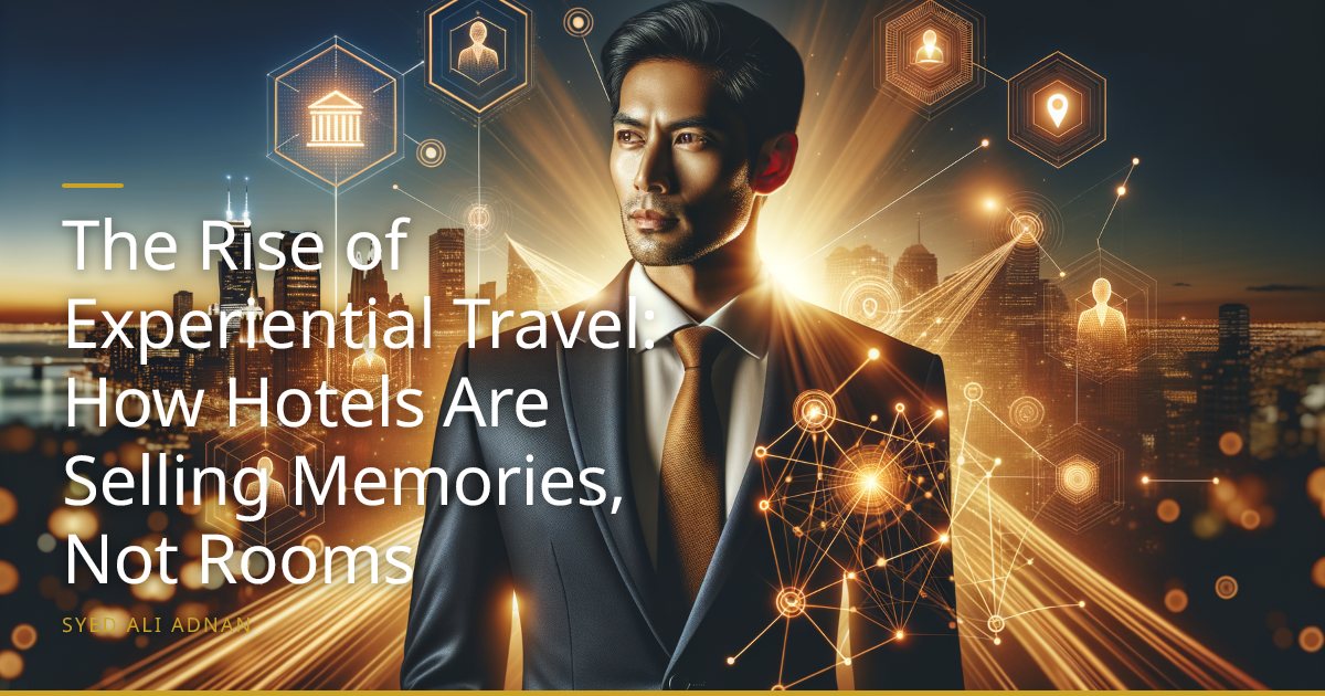 The Rise of Experiential Travel: How Hotels Are Selling Memories, Not Rooms